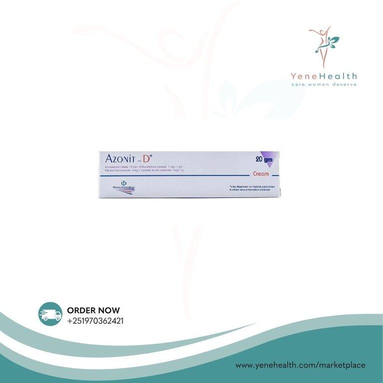 AZONIT D CREAM 20GM