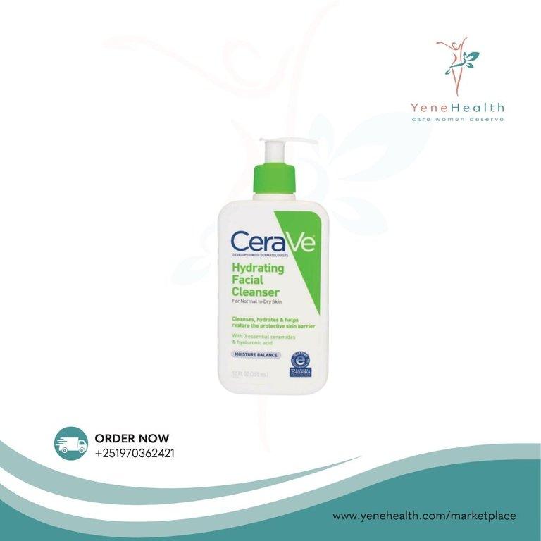 CeraVe Hydrating Facial Cleanser 355ml