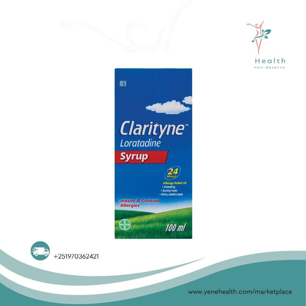 Clarytin Syrup of 100 ml /Loratidine/