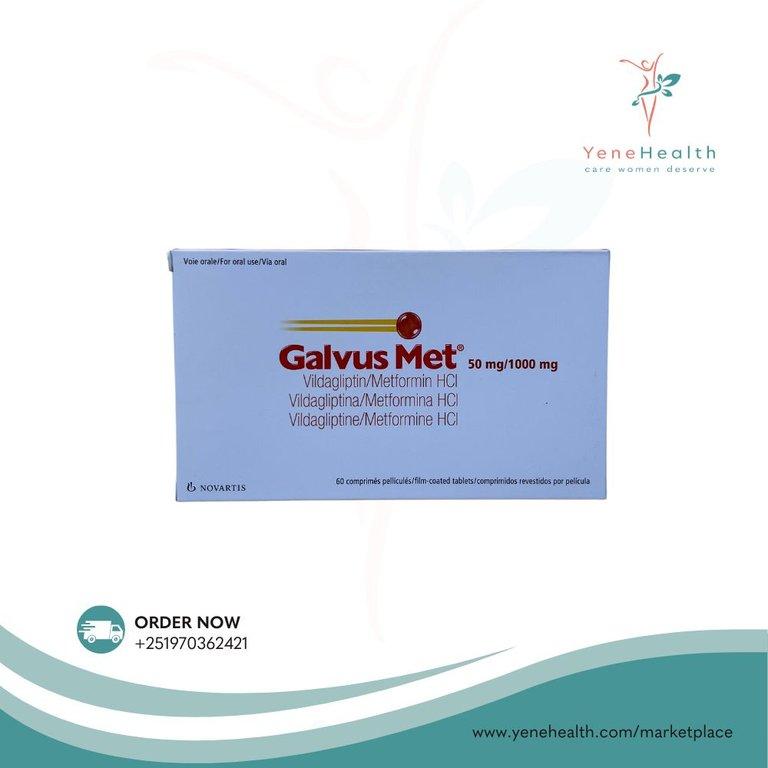 Galvus Met FCT 50/1000 mg 6*10